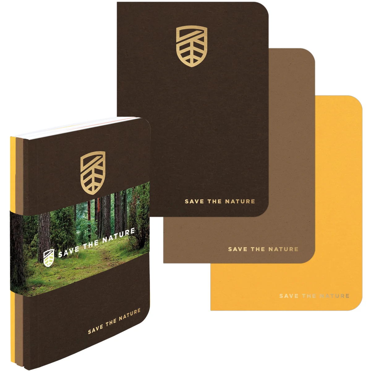 Brightnotes™ - TriPac SeminarPads w/ Graphic Wrap 1