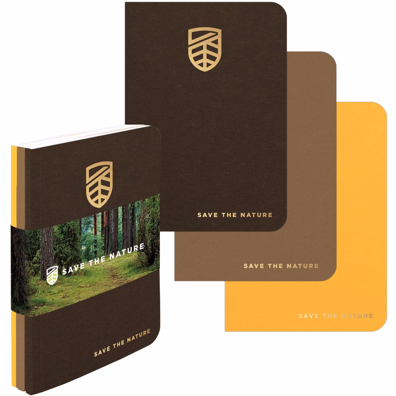 Brightnotes™ - TriPac SeminarPads w/ Graphic Wrap