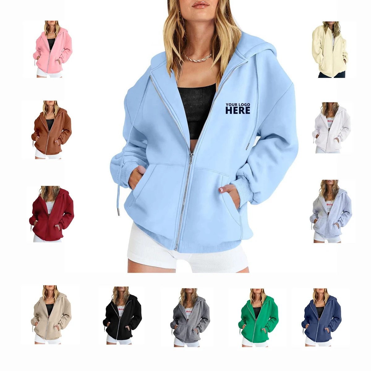 Womens Casual Hoodie 1