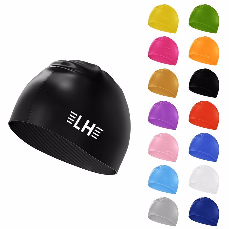 Silicone Solid Swim Cap