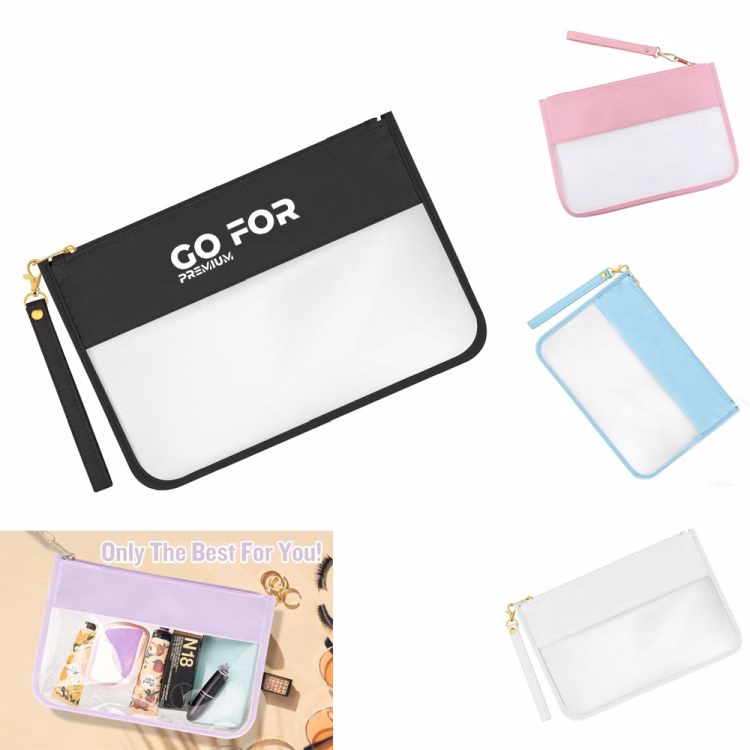 Nylon Clear Zipper Pouch
