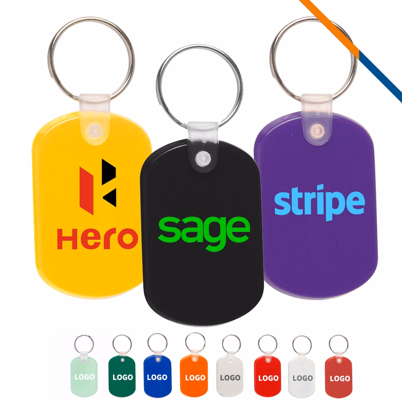 Pofer Soft Tag Keychain