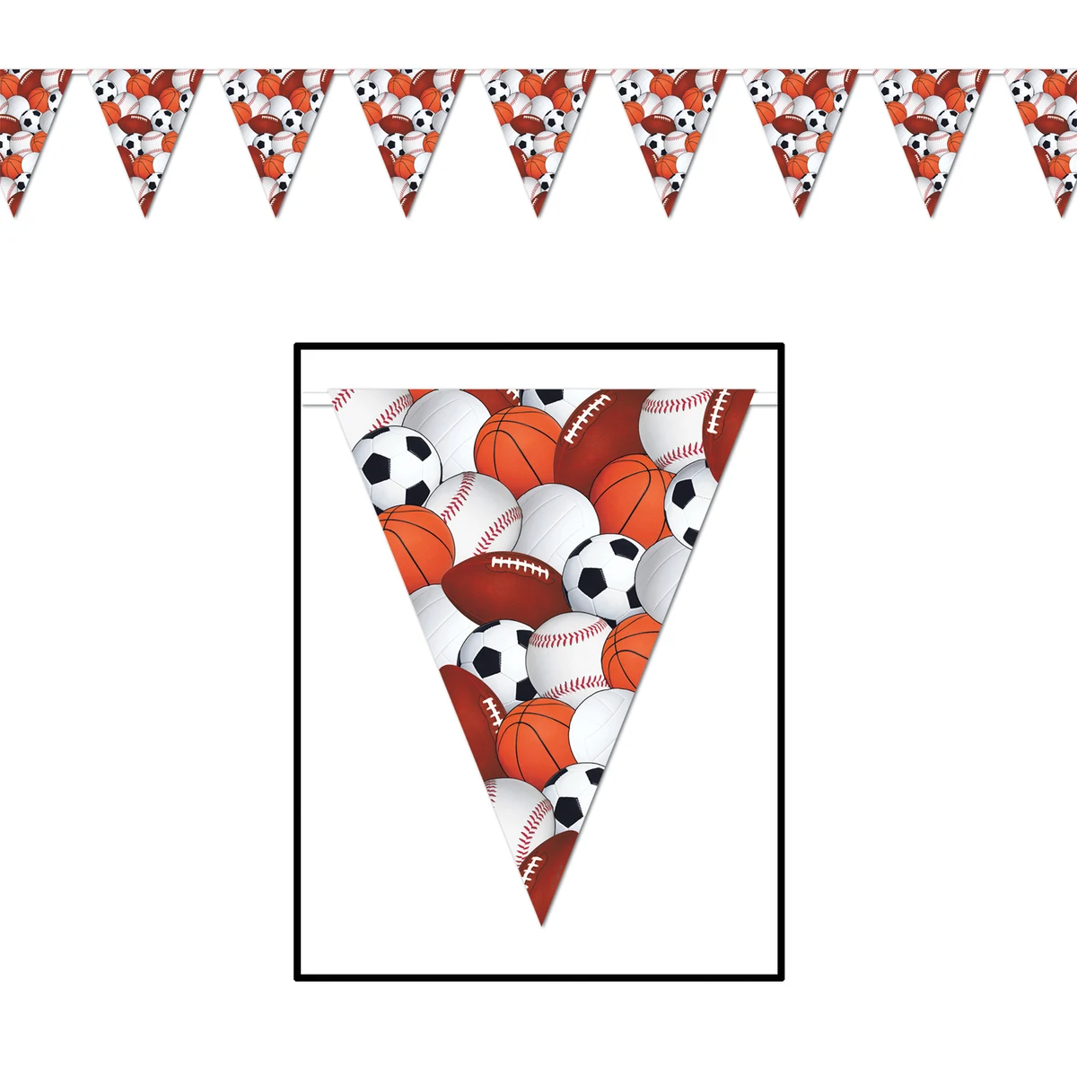 Sports Pennant Banner 1