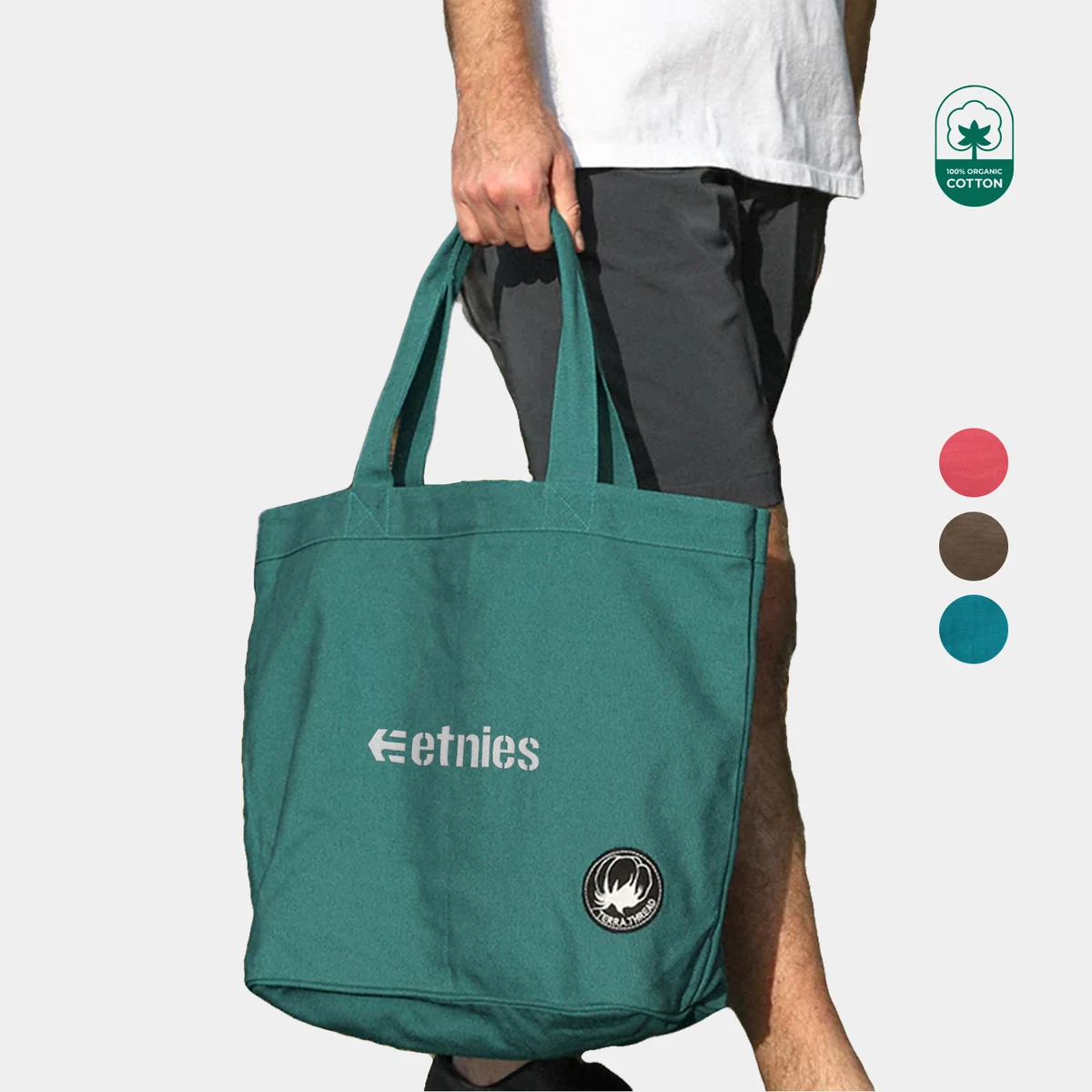 TERRA THREAD® - Lupa Canvas Tote Bag Sustainable GOTS & Fair Trade Certified 1
