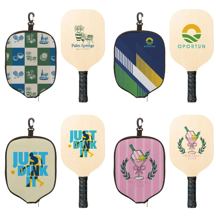 Sublimated Pickleball Cover & Paddle Gift Set 1