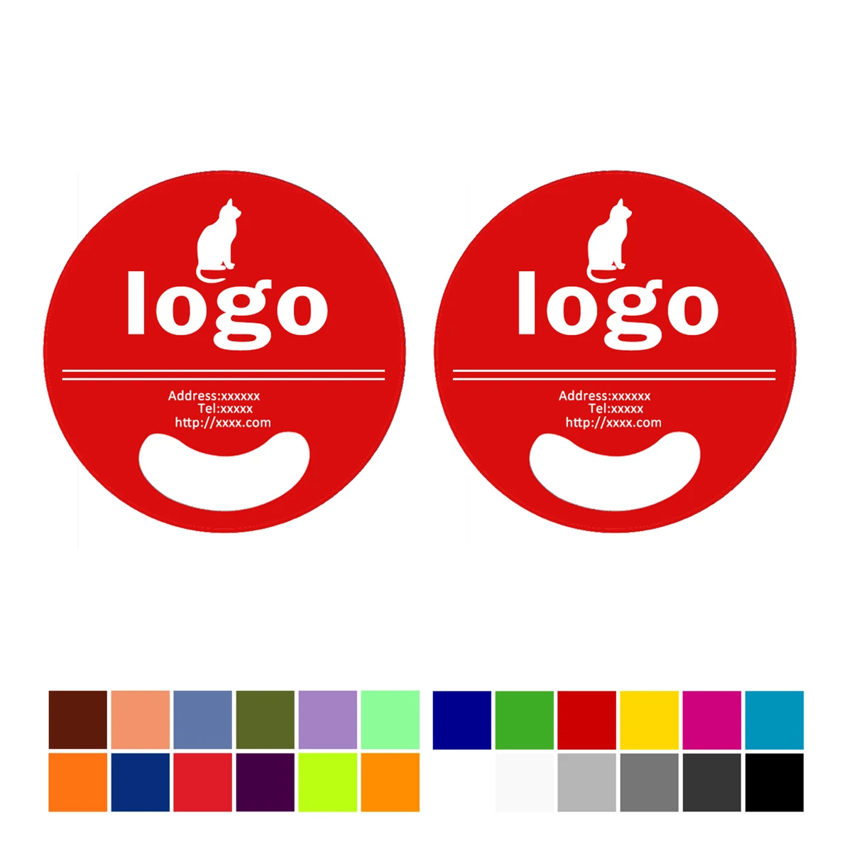Waterproof Round Advertising Fan 1