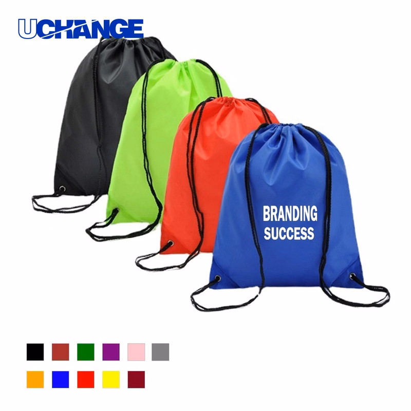 Polyester Drawstring Storage Backpack
