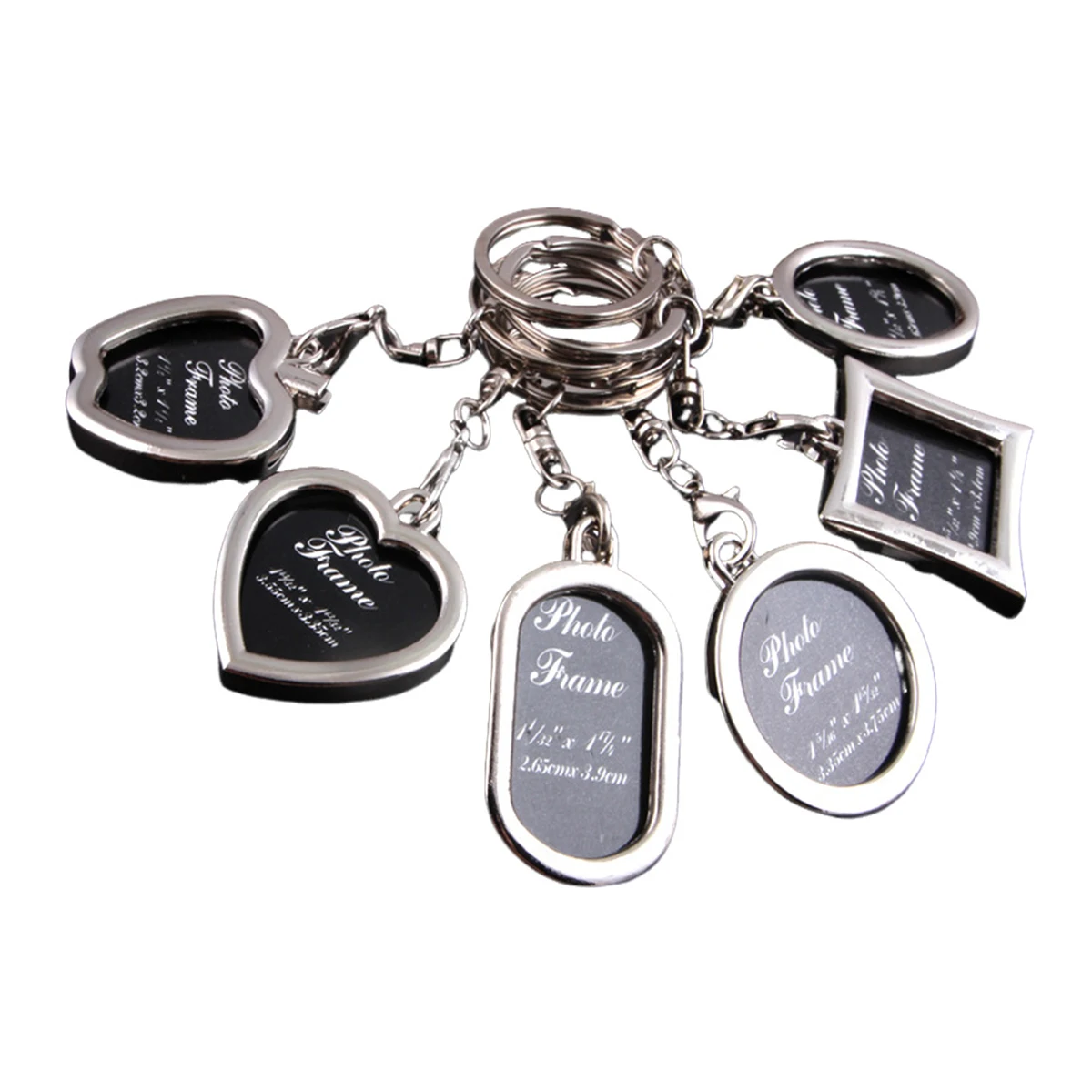 Small Photo Frame Keychain 1