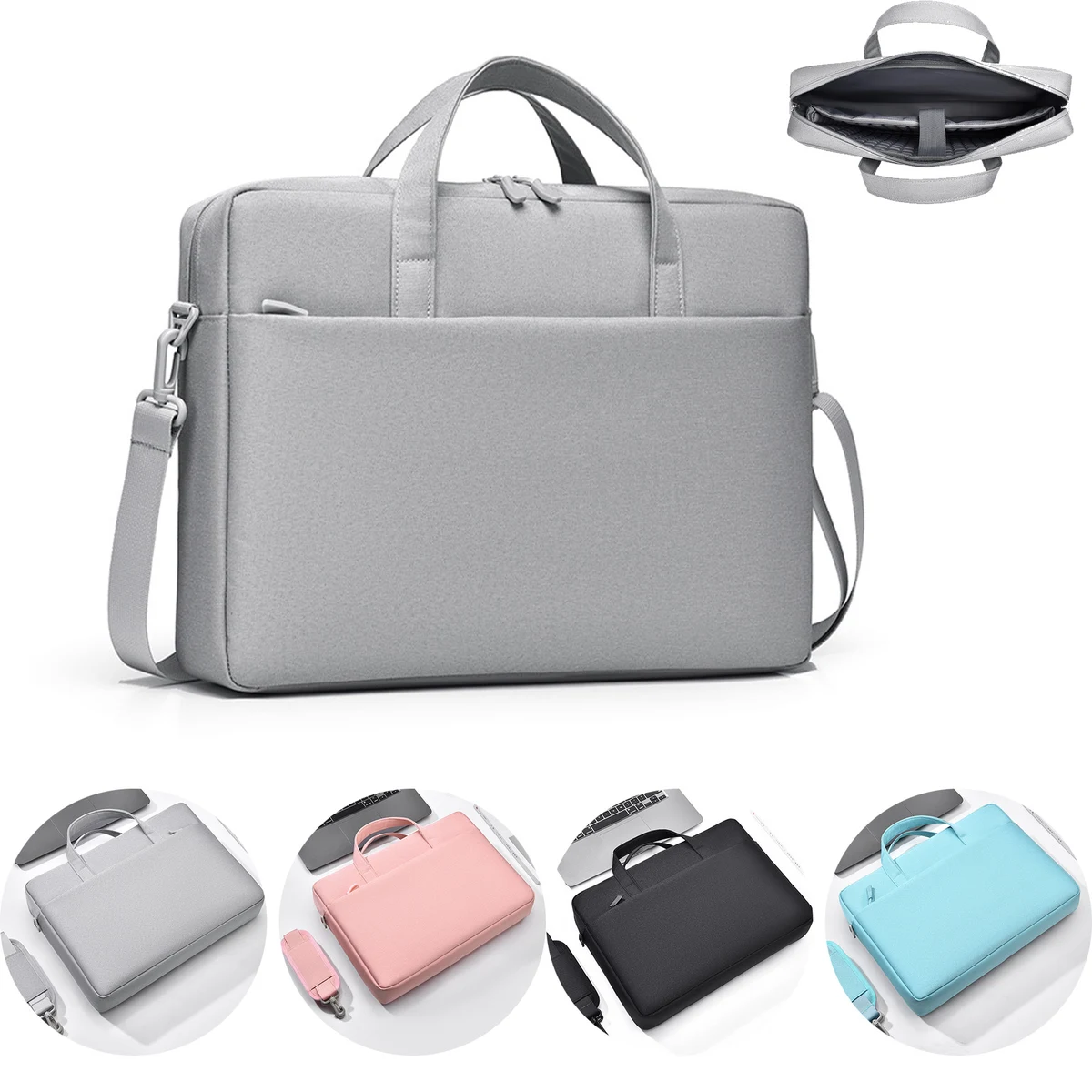 15.6 Inch Laptop Case Waterproof Handle Laptop Bag 1