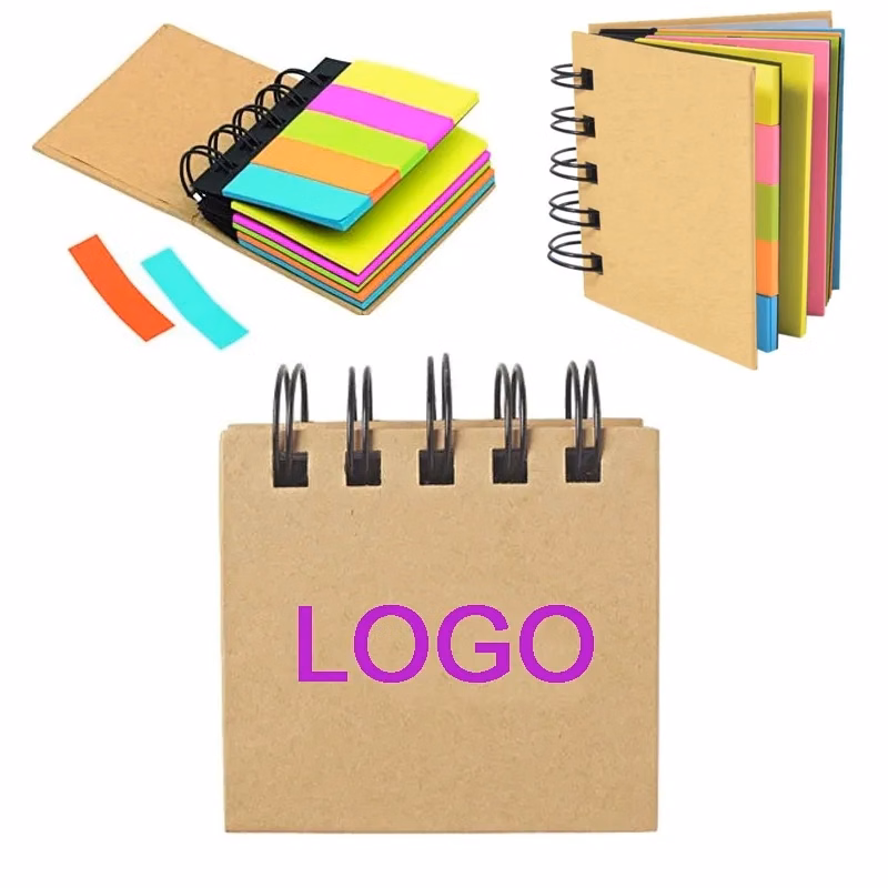 STICKY NOTES AND FLAGS NOTEBOOK