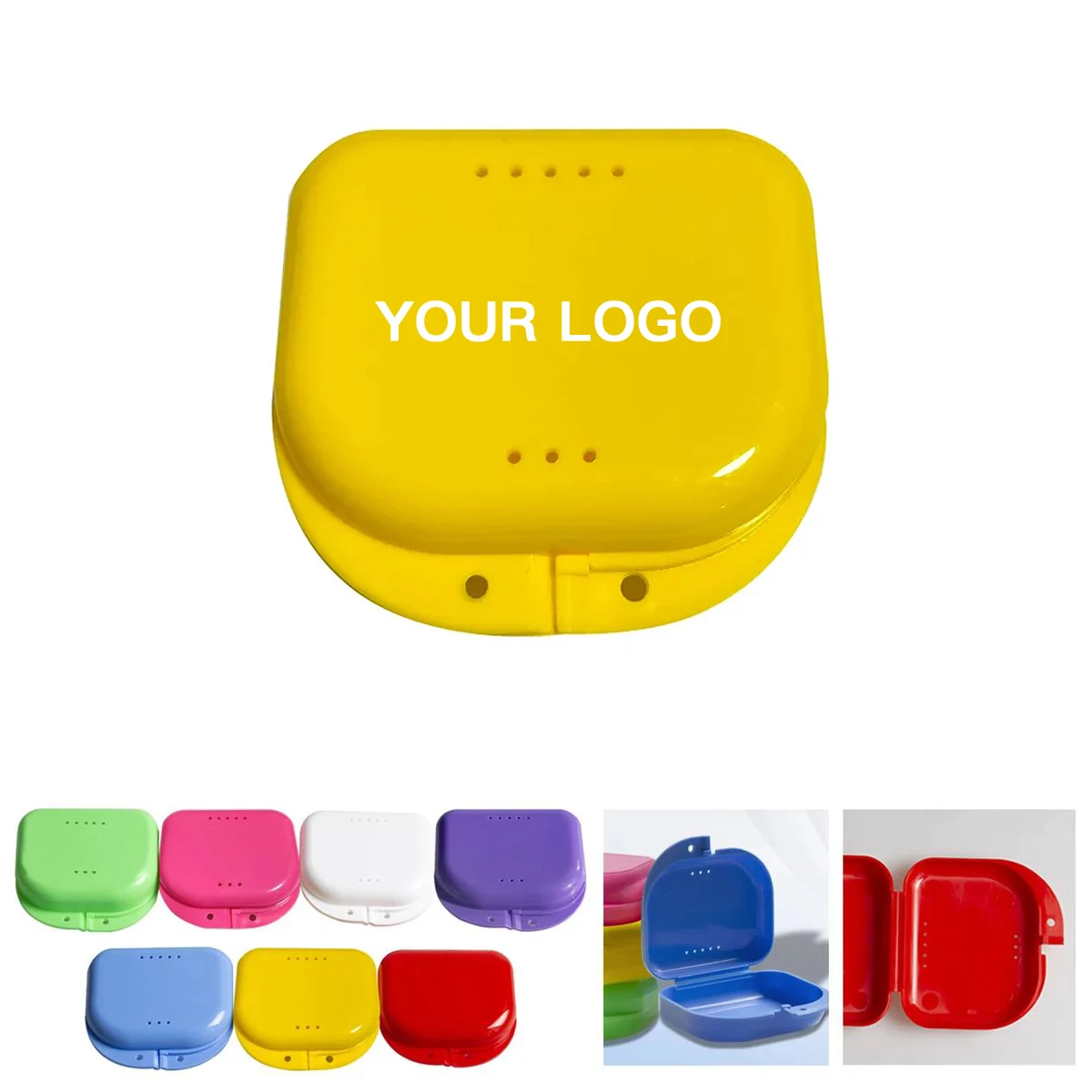 Breathable Retainer Case for Braces or Dentures 1
