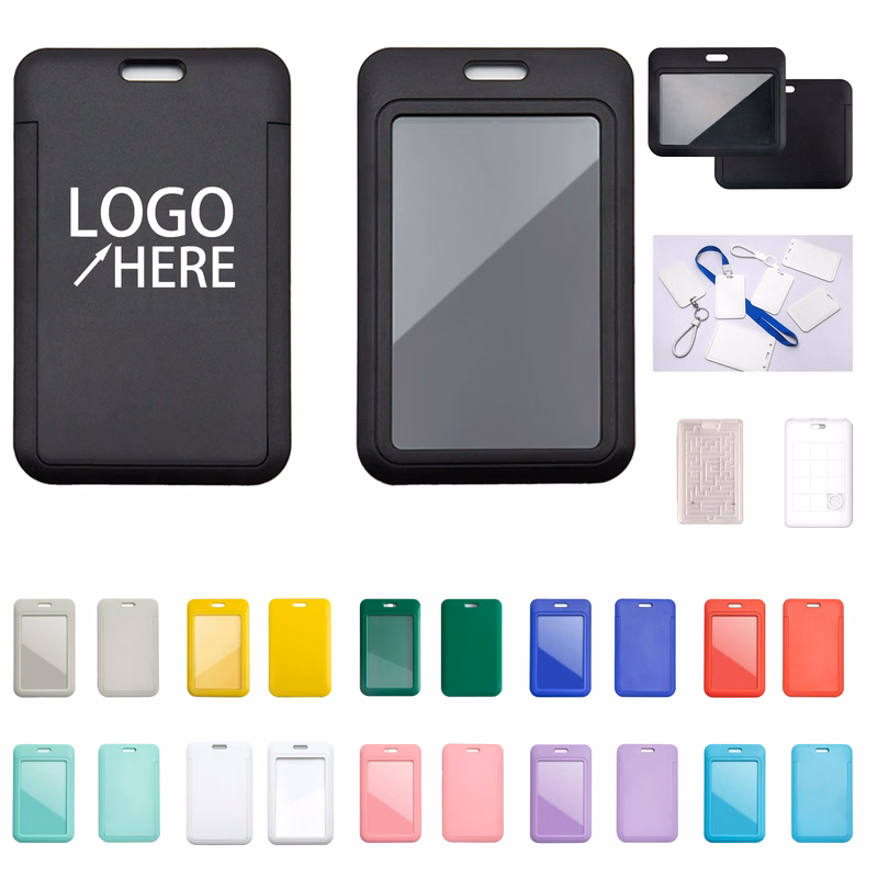 Blank Slide-On Plastic Card Case