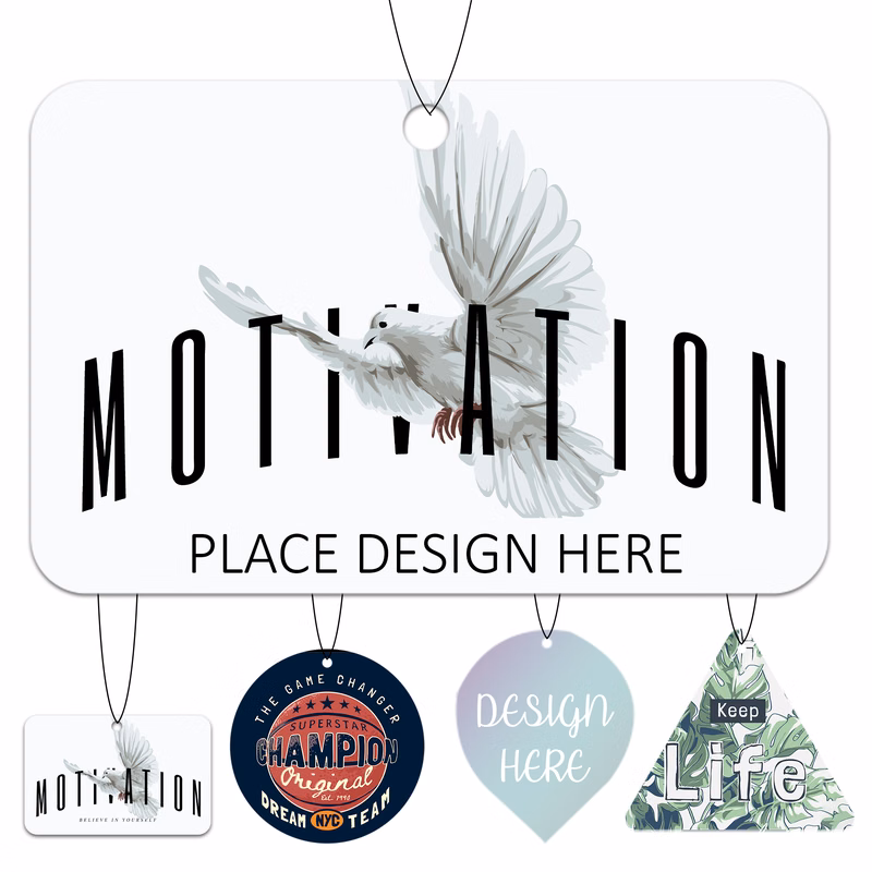 Personalized Air Fresheners 28 Designs Ready