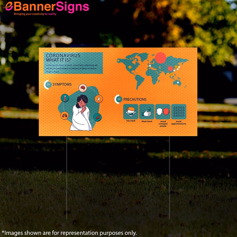 HIP Reflective Yard Signs