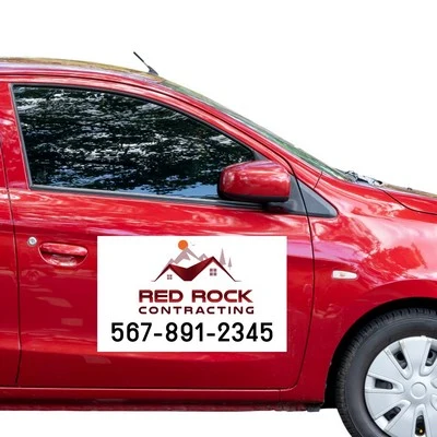 UV Ink Car Magnet Banner (24"x18") - Rectangle 1