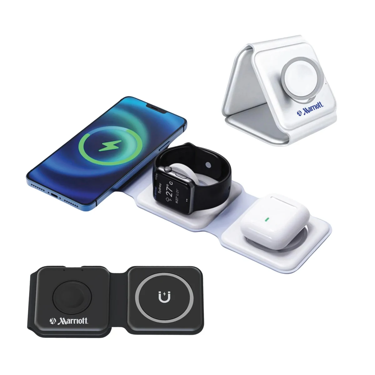 3-in-1 Foldable Travel Charging Station 1