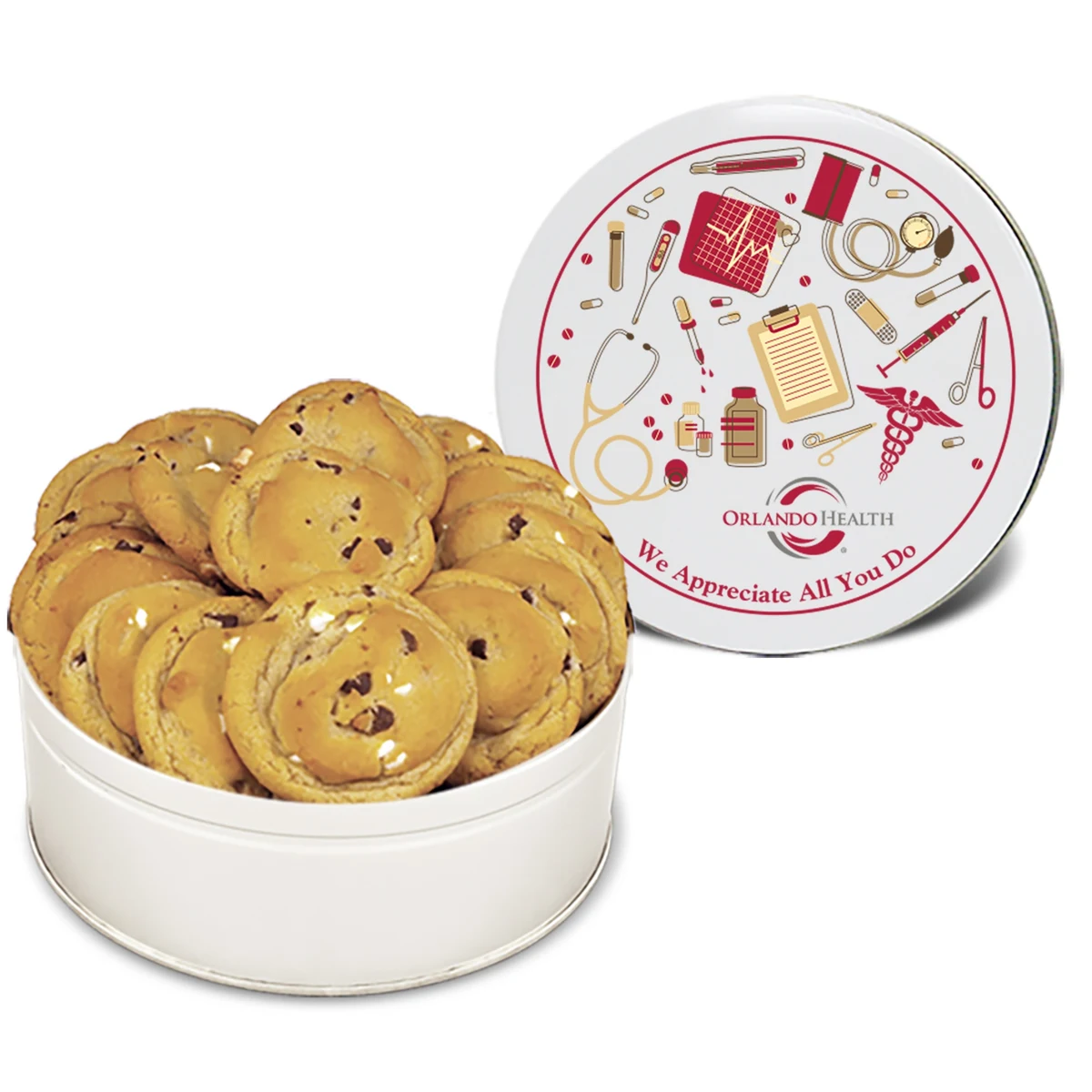 Fresh Beginnings Double Chip Cookie Tin 1