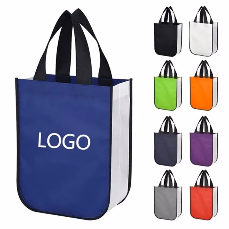 Lola Laminated Non-Woven Shopper Tote Bag