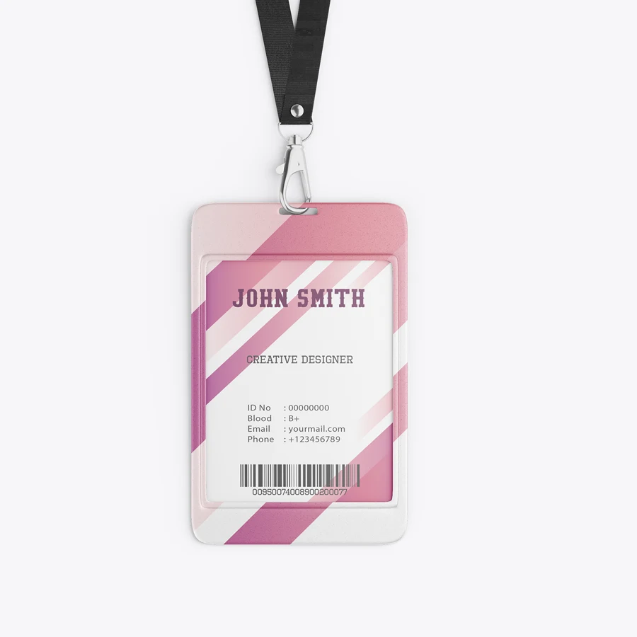 Full Color 5.5"H x 3.5'W PVC Card 1