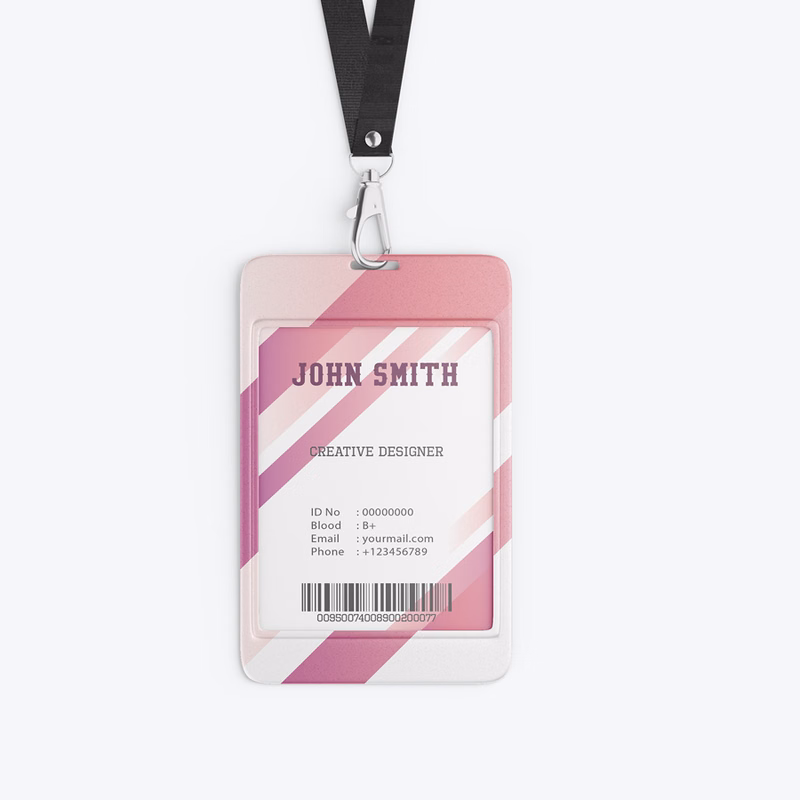 Full Color 5.5"H x 3.5'W PVC Card