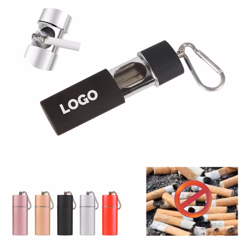 MOQ 10 pcs Portable Metal Ashtray