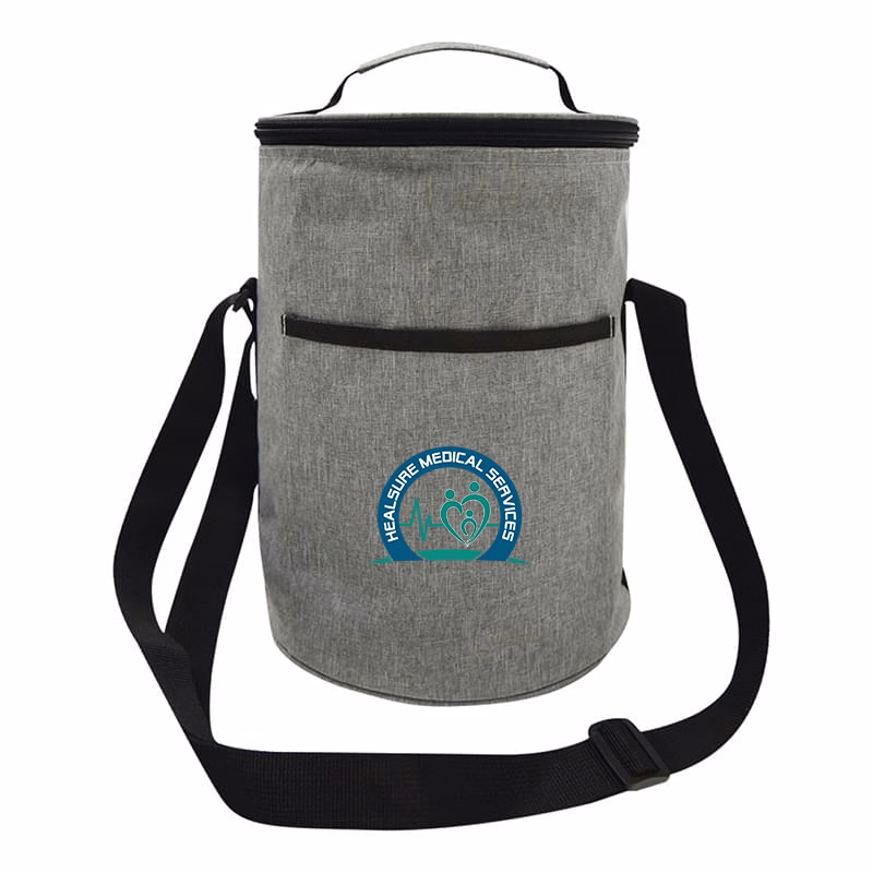Gather Round Heathered Cooler Bag