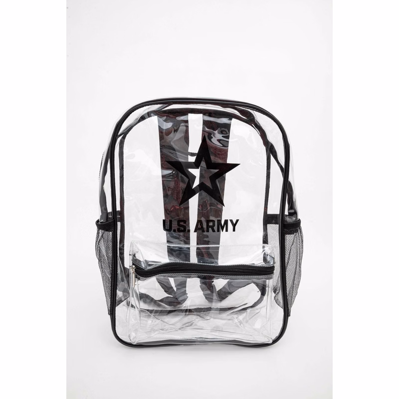 Clear Vinyl Backpack