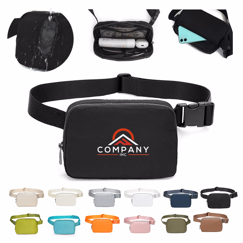 Water-Resistant Polyester Fanny Pack