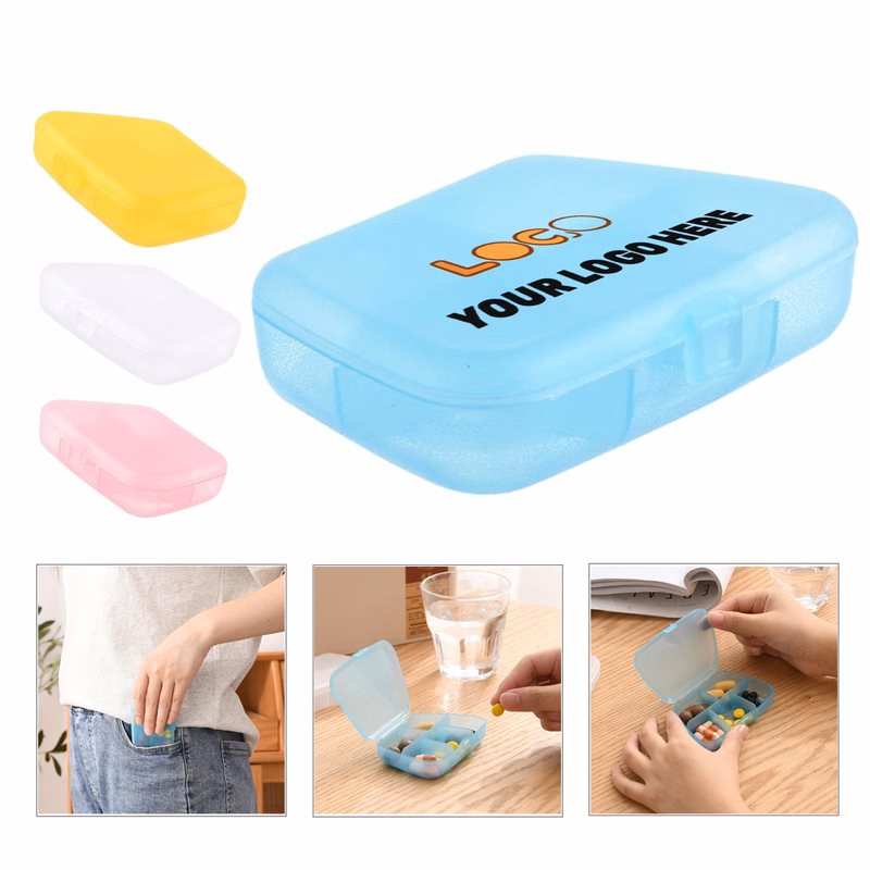 Five-Compartment Pill Box