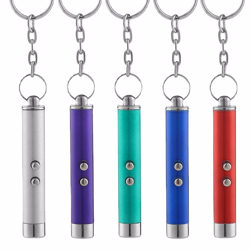 2-In-1 Laser Light LED Torch