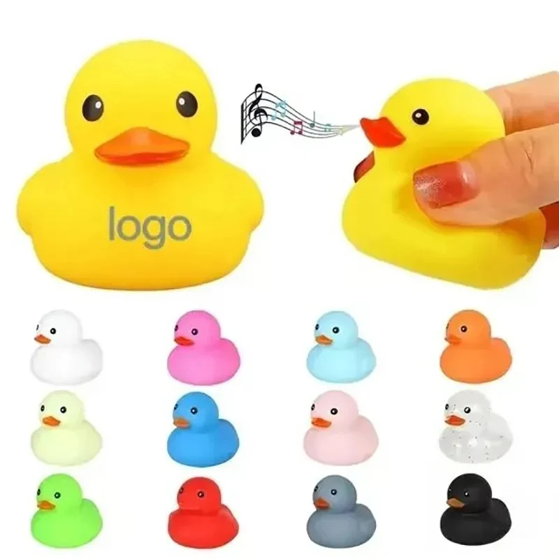 Children Yellow Mini Rubber Bath Ducks 1