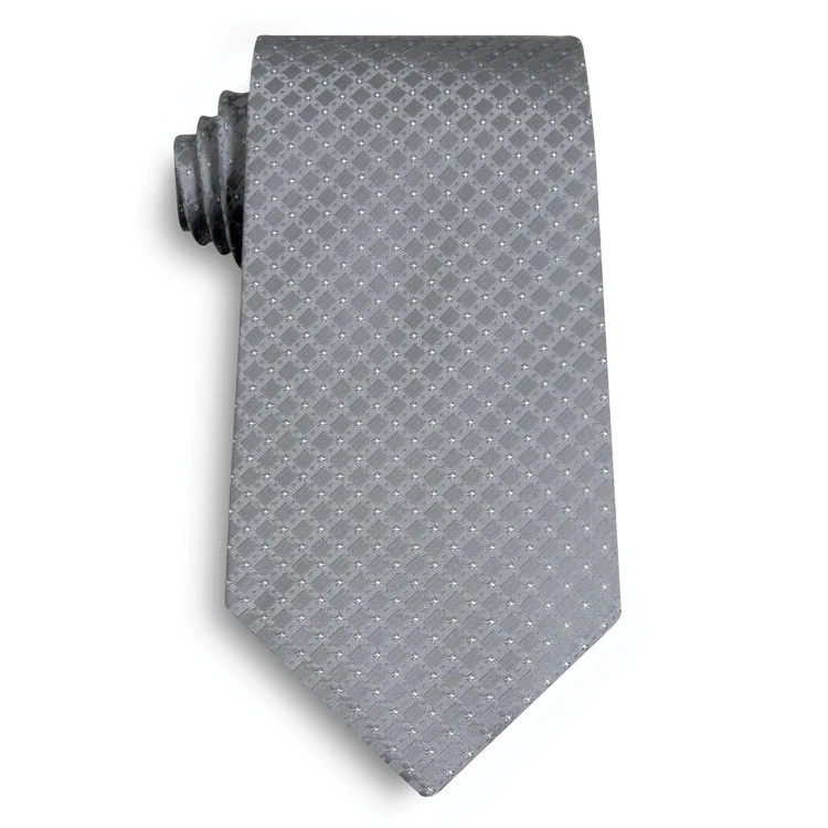 Gray Felton Silk Tie 1