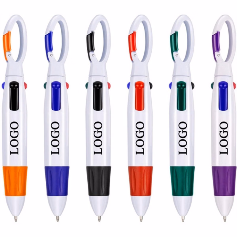 Quad Clip Ballpoint pen