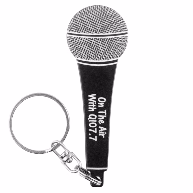 Microphone Key Chain
