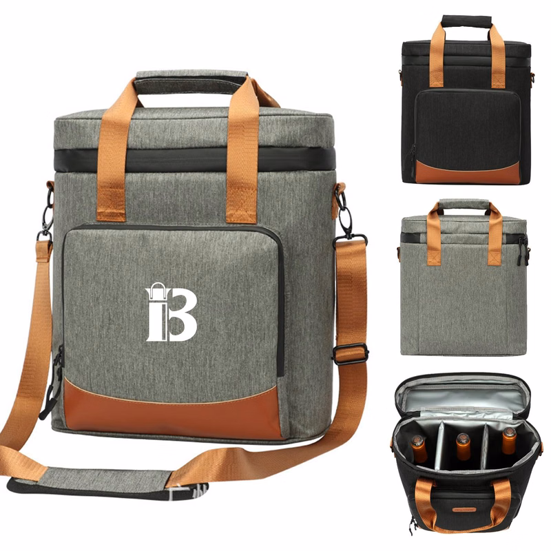 3-Bottle Wine Tote Carrier