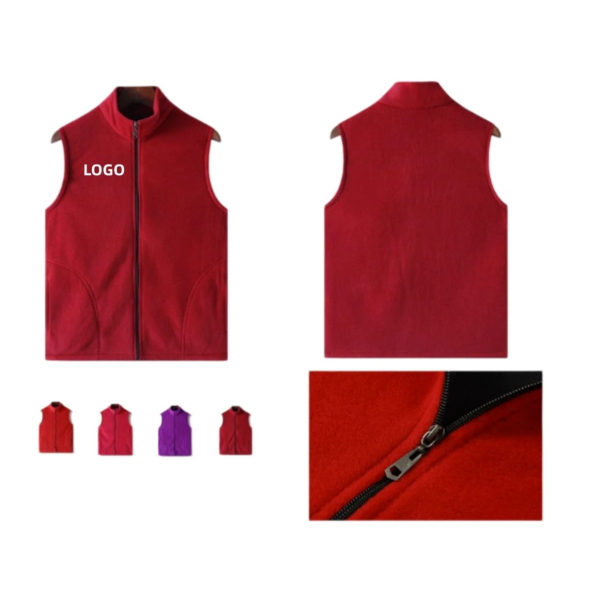 Thickened vest work jacket 1