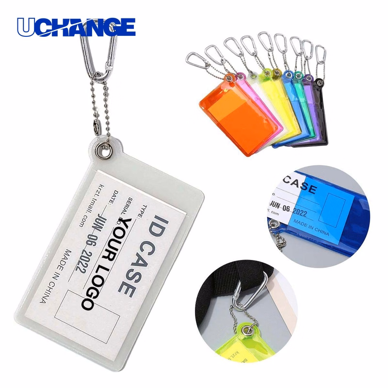 Transparent PVC ID Holder Sleeve for Events