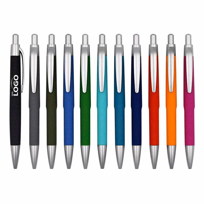 Comfortable Writing Retractable Ballpoint Pens 0.5mm Black