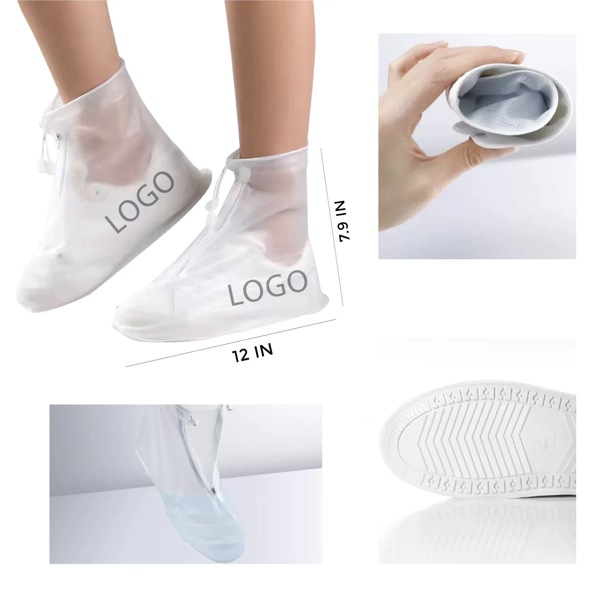 MOQ 10 PCS Durable Waterproof Shoe Covers 1