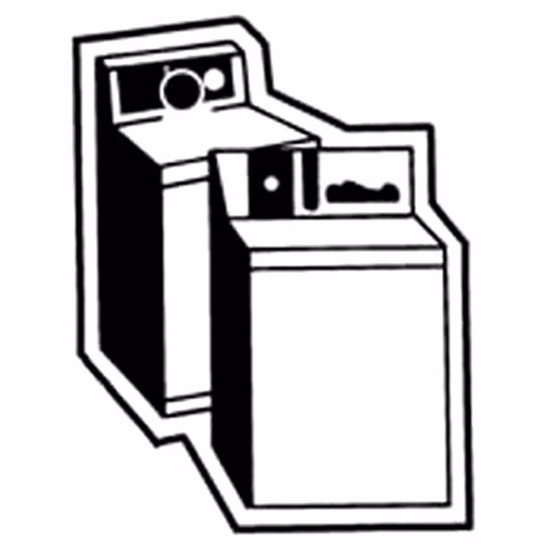 Washer & Dryer Key Tag - Spot Color