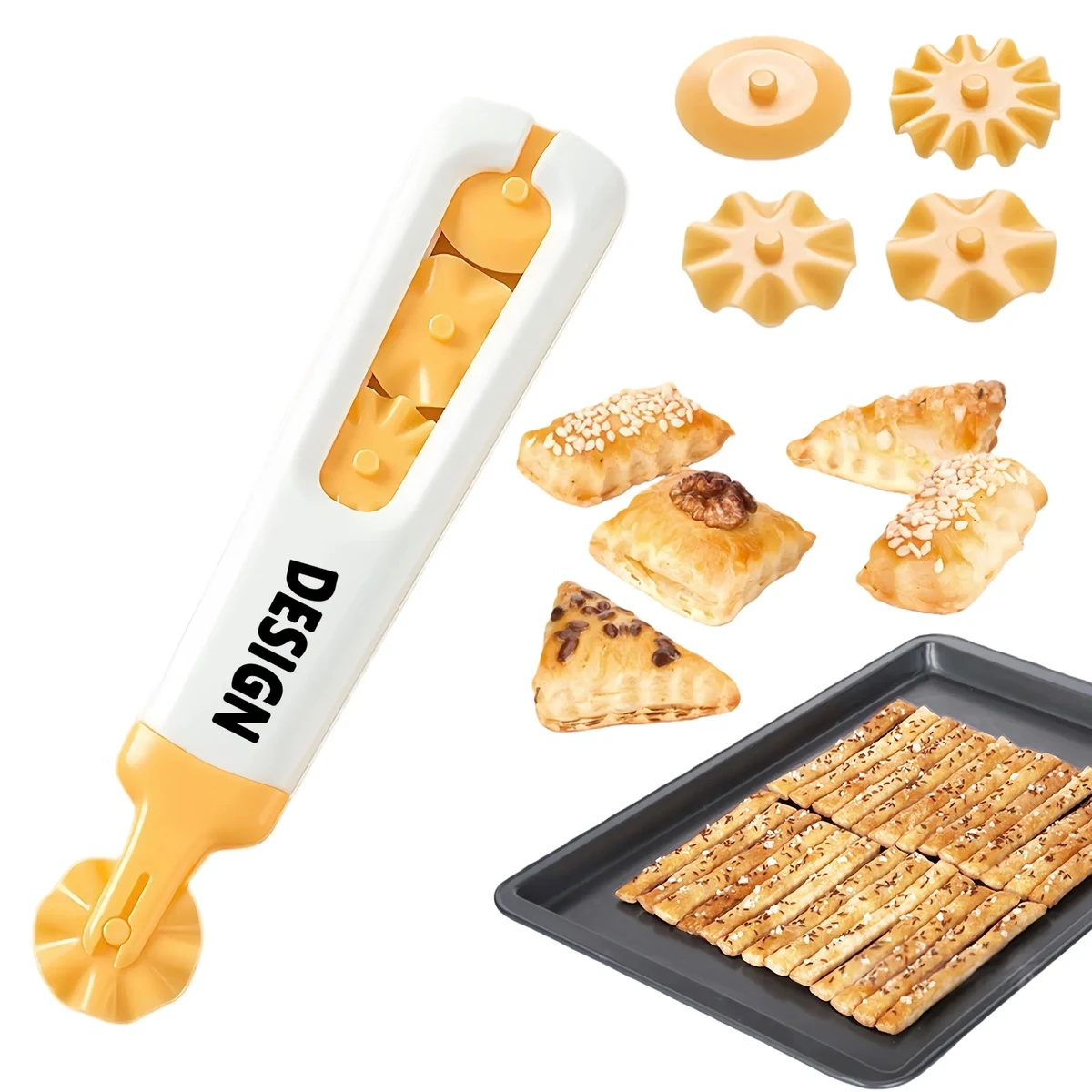 Popular4 In 1 Flower Rolling Cutter For Baking 1