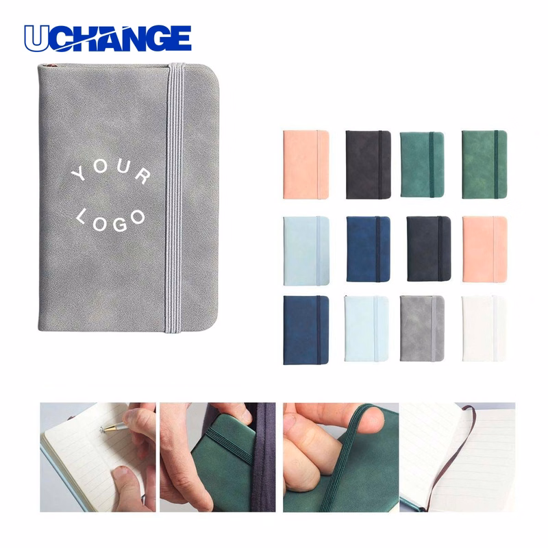 A7 PU Notebook with Elastic Closure