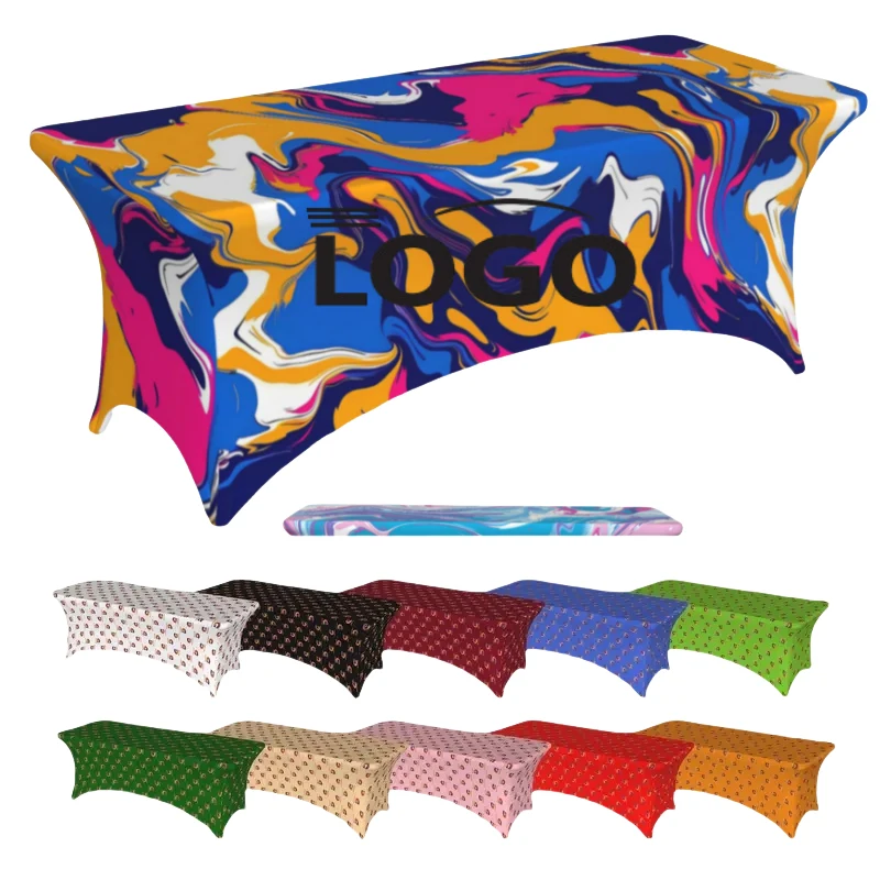 Exhibition Advertising Elastic Tablecloth Cover 1