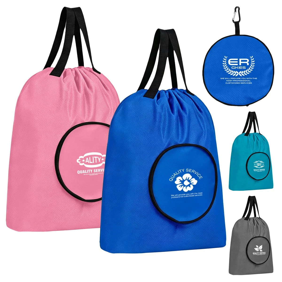 Collapsible Carry-On Drawstring Packing Cube 1