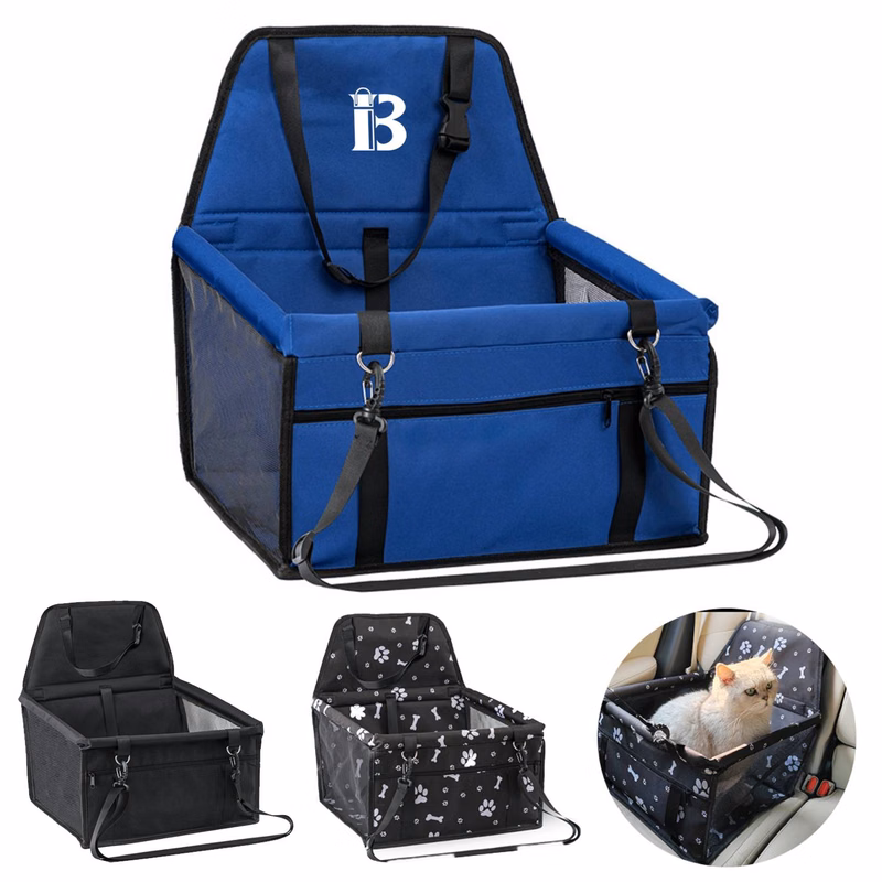 Pet Car Booster Seat Travel Carrier Cage