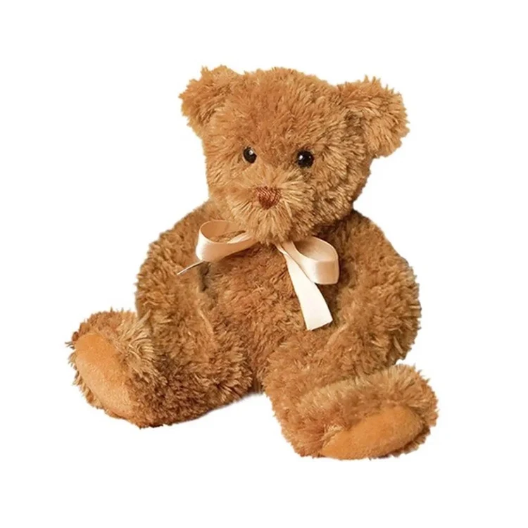 Caramel Fuzzy Teddy Bear Stuffed Animal 1