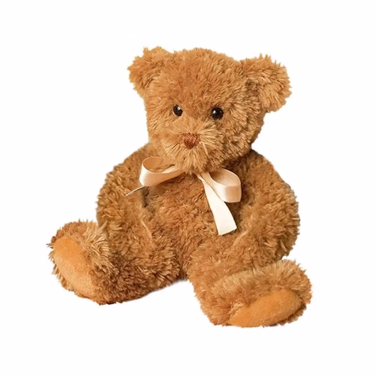 Caramel Fuzzy Teddy Bear Stuffed Animal