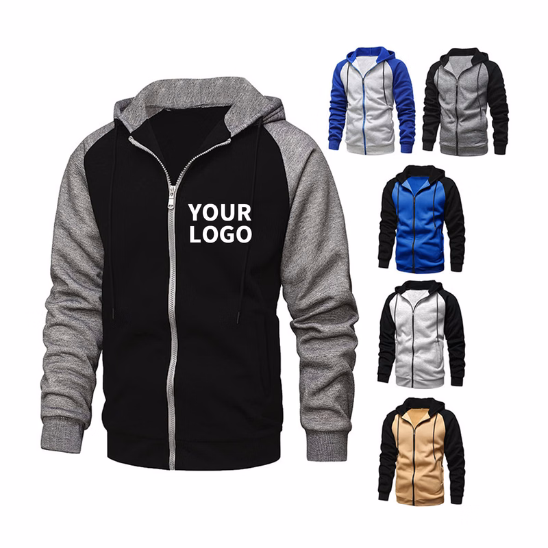 Mens Hooded Sweatshirt With Pocket Design