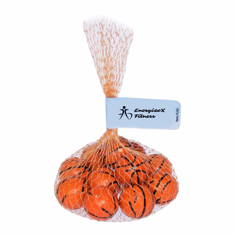 Mesh Bag with Chocolate Balls