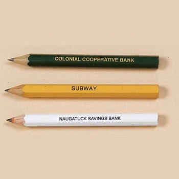 Hex Golf Pencil (3-1/2")